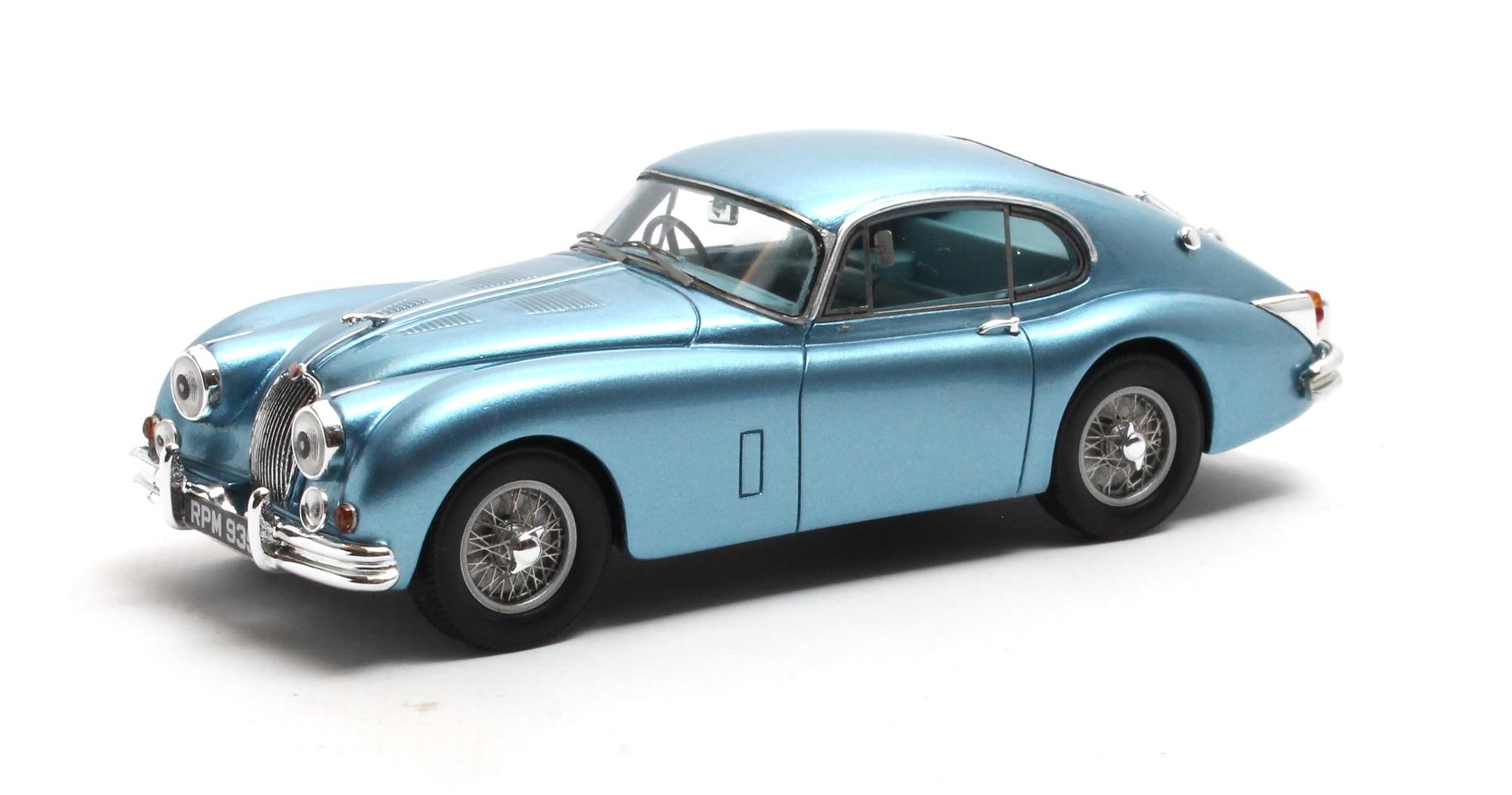 Jaguar XK150 S 3.8 Fastback by Hartin 1960 Blauw Metallic - 1:43